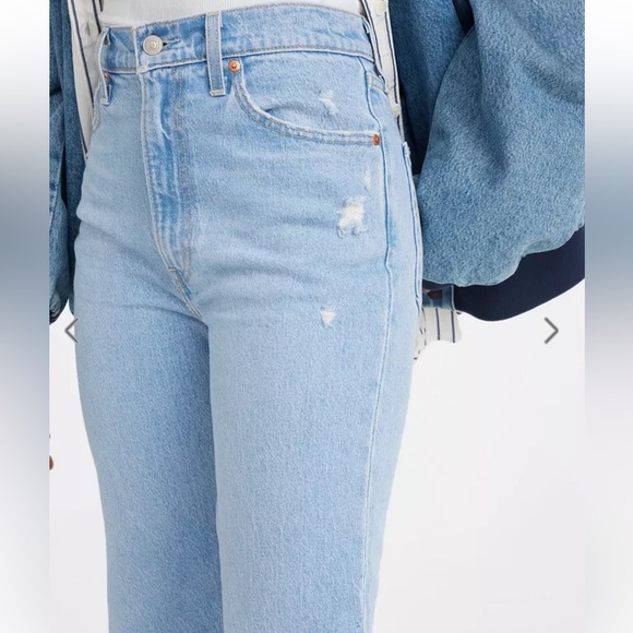 LEVIS RIBCAGE BELL WOMEN'S JEANS NWT - Picture 2 of 15